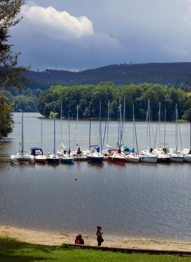 Lipno Wellness - Frymburk Hotel Private Family Room Luaran gambar