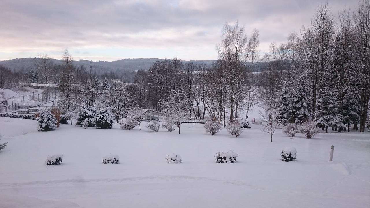 Lipno Wellness - Frymburk Hotel Private Family Room Luaran gambar