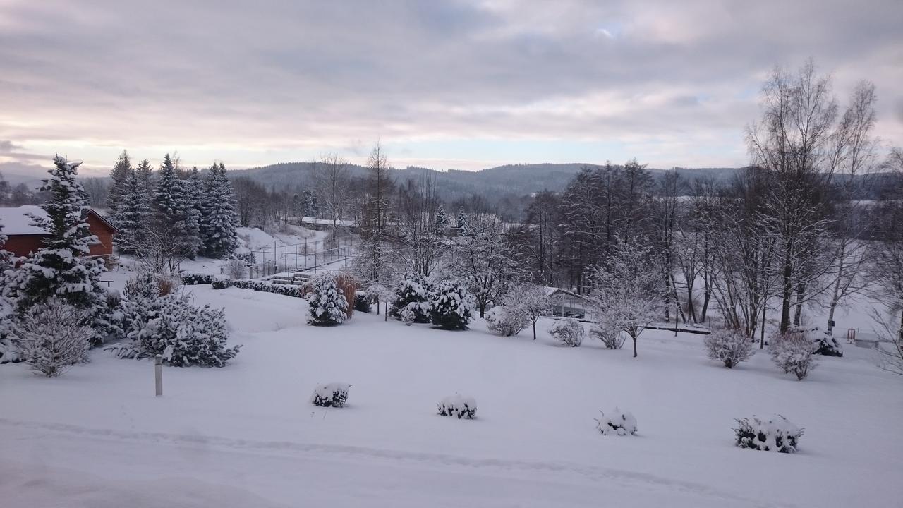 Lipno Wellness - Frymburk Hotel Private Family Room Luaran gambar